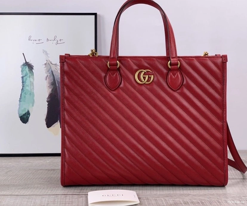 bag tote GUCCI Marmont GG medium 0801